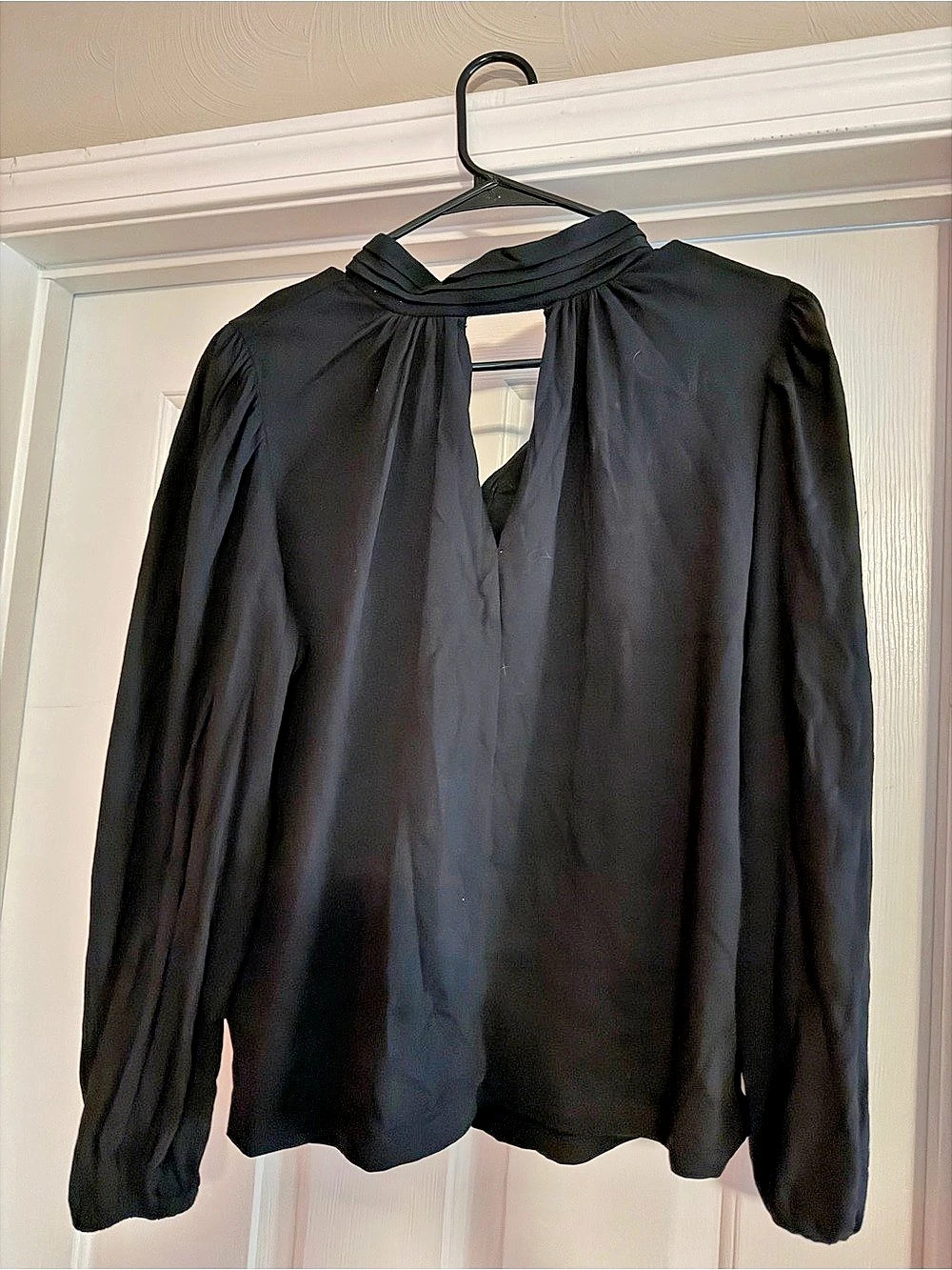 Loft Long Sleeve Blouse in Black